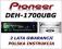 PIONEER DEH-1700UBG RADIO USB AUX mp3 FLAC WAV RDS