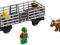 Lego Wagon bydlęcy z zestawu pociągu 60052 cargo