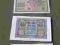 zestaw banknotów