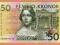 Szwecja. 50 koron 1996 Uncirculated