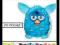 Wys24 Hasbro FURBY Blue Morski 100% polski +Gratis