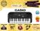 Casio SA-46 - Keyboard CZARNY