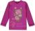 Sweterek LONG George NOWY na 80 cm fiolet , KWIATY