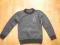 sweter czarny roz 140