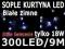 SOPLE KURTYNA 300 LED BIAŁY ZIMNY 9M + łączenie