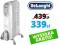 GRZEJNIK OLEJOWY DeLonghi V550715 / 45m3 / 1500 W