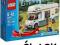 KLOCKI LEGO CITY 60057 KAMPER kajak camping van