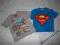 DWA T-SHIRTY -SUPERMAN i AUTA 2 -92/98