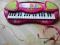 *** BARBIE *** KEYBOARD PIANINO Z MIKROFONEM ***