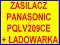 ZASILACZ PANASONIC PQLV209CE + ŁADOWARKA