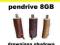 UNIKAT pendrive USB 8GB drewniana obudowa PROMOCJA