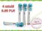 Końcówki szczoteczeki ORAL B Dual Clean 4 sztuki