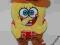 SPONGEBOB maskotka KANCIASTOPORTY pan gabka 30 cm