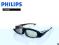 OKULARY AKTYWNE 3D PHILIPS PTA-518 ORYGINALNE