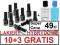 Super ZESTAW 10+3GRATIS Manicure Hybrydowy LAKIERY