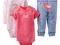 Carter's Carters 3 pk body i spodenki 12 m 80 cm