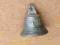 Dzwonek mosiężny sygn. 4,wys.60 mm,średn.57 mm.