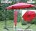 OGRODOWY PARASOL Z ELEGANCKĄ FALBANĄ śr. 300 cm