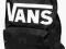 Czarny modny plecak Vans Vansa , sprawdź