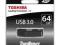 PENDRIVE TOSHIBA DAICHI USB 3.0/NOWY/64GB/CZARNY