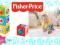 Fisher Price Ruchome Klocki Piramida CBL33 Kolorow