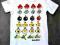 34* Rewelacyjny t-shirt H&amp;M Angry Birds 134