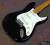 SX Stratocaster SST-57 Black MN