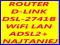 ROUTER D-LINK DSL-2741B WiFi LAN ADSL2+ NAJTANIEJ