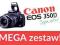 Canon 350D + 18-55 II + Grip +karta +pilot ZESTAW!