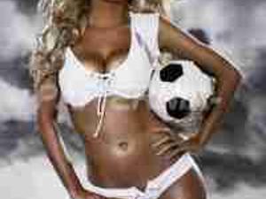 Football Girls - red card plakat 61x91,5 cm