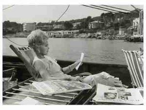 Aktorka ZSA ZSA Gabor  z lat 60-tych