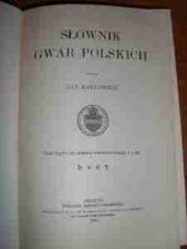 Jan Karłowicz SŁOWNIK GWAR POLSKICH TOM 5 R-T