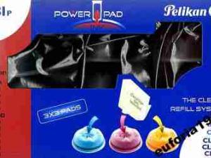 PELIKAN C27P TUSZ 9X4.5ML CANON ZOLTY,MAGENTA CYAN