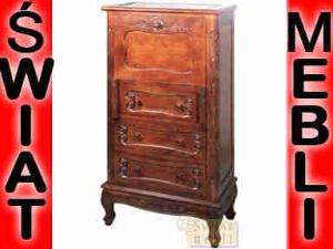 ŚWIAT MEBLI - SEKRETARZYK WIŚNIA 67459, K05 K24
