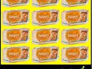 CHUSTECZKI PAMPERS NATURALLY CLEAN 12X64 768 SZT