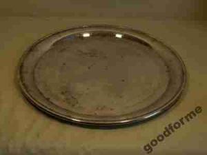 WIEKOWA DUŻA TACA PATERA SALONOWA SHEFFIELD XL