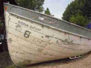 Szalupa (sloep) TSS Stefan Batory TSS MAASDAM 1952