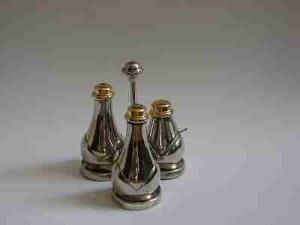 Piękny kabaret do przypraw/ ORIGINAL SILVER PLATED