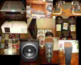 XBOX360 ONKYO PROJEKTOR OPTOMA HD75 JBL 5.1 GRY