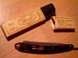 STARA BRZYTWA FRANCE PAUL ZAZADZE SIZE GOLD ETUI