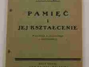 Pamięć i jej kształcenie Nieczajew W-wa 1933 TANIO