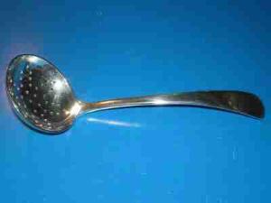 Stare posrebrzane sitko, Anglia, Walker&Hall.