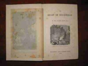 WALTER SCOTT - HEART OF MID-LOTHIAN 1885r. poleca