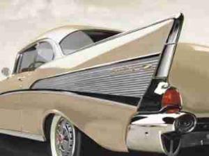 Plakat obraz 80x60cm TAB-FBR-5727 57 BEL AIR