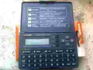 NOTES NOTATNIK ELEKTRONICZNY CASIO SF-2000-W