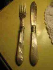 ROBERTS&BELK WIDELEC NÓŻ MASA PERŁOWA XIXw ROBERTS&BELK WIDELEC NÓŻ MASA PERŁOWA XIXw