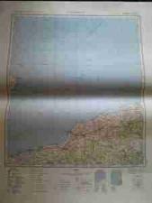 SŁUPSK KOSZALIN MAPA WOJSKOWA 1:500000 1961 R