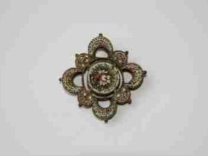 Broszka z micro-mozaiki