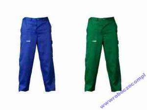 spodnie robocze do pasa nieb,zielone 170/102 spodnie robocze do pasa nieb,zielone 170/102