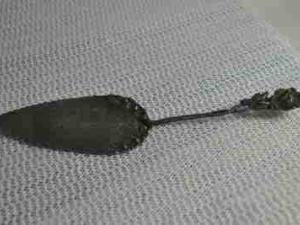 piekna srebrna lopatka do ciast pr.800 piekna srebrna lopatka do ciast pr.800